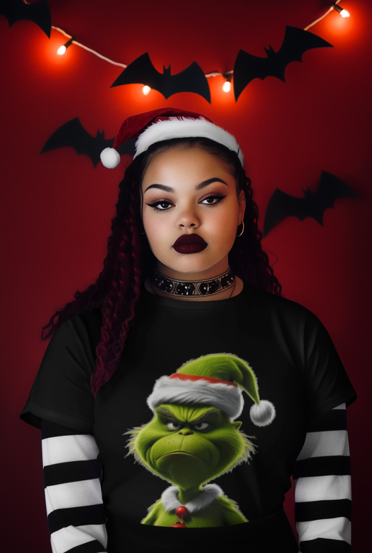 Grinch Oversized Shirt